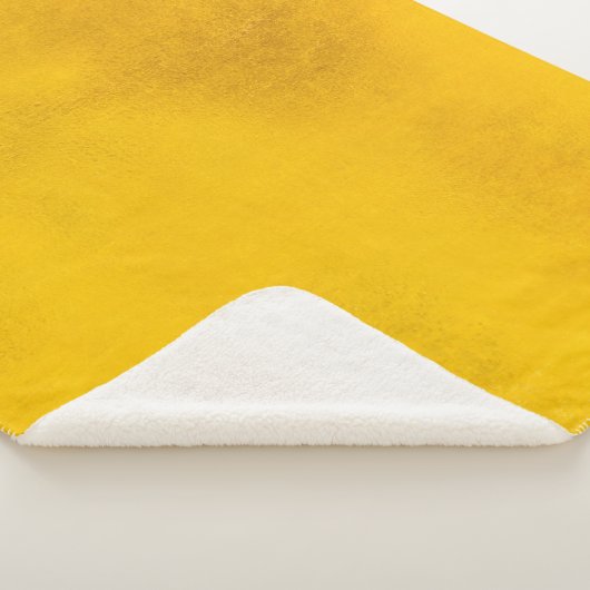 Goudachtergrond of -ondergrond en schaduwachtergro sherpa deken (3/4)