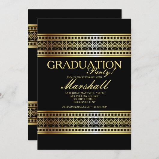 goudAfstuderen Kaart (Voorkant / Achterkant)