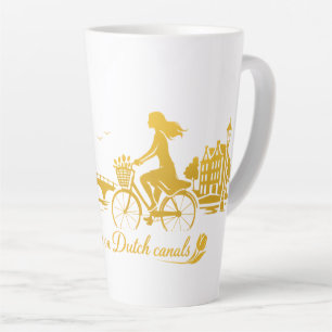 GoudAmsterdam Opgewekte Dromerige Minimalistische Latte Mok