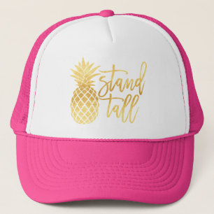 Goudananananassetstandaard Tall Trucker Hat Trucker Pet