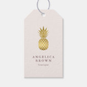 Goudananas Cadeaulabel (Voorkant)