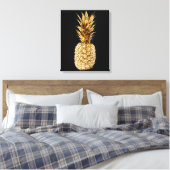 Goudananas Canvas Afdruk (Insitu (Slaapkamer))