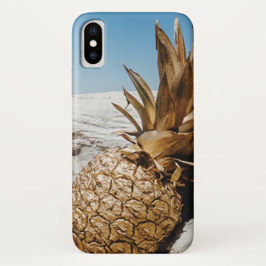 Goudananas op het strand Case-Mate iPhone case (Achterkant)
