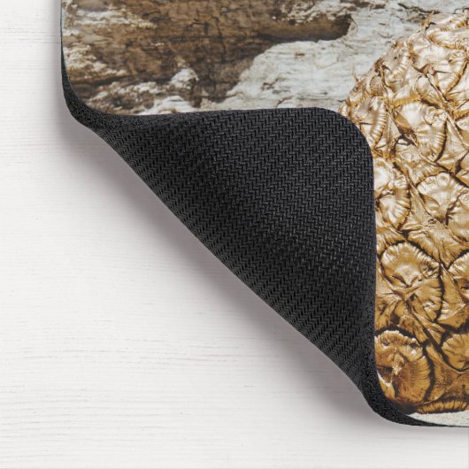 Goudananas op het strand muismat (Hoek)