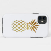 Goudananas, vruchten in goud Case-Mate iPhone case (Achterkant (horizontaal))