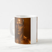 Goudandroïde Koffiemok (Voorkant links)