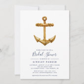 goudanker | Uitnodiging voor bruidsdouche (Voorkant)