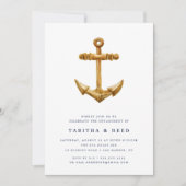 goudanker | uitnodiging voor een opdrachtpartij (Voorkant)