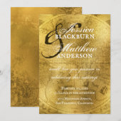 goudAntiek Oud Wereldkaart Weddenschap Kaart (Voorkant / Achterkant)