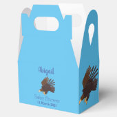 Goudarend grappige illustratie van cartoon bedankdoosjes (Geopend)