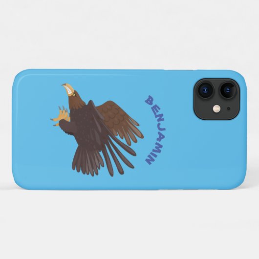 Goudarend grappige illustratie van cartoon Case-Mate iPhone case (Achterkant (horizontaal))
