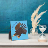 Goudarend grappige illustratie van cartoon fotoplaat (Insitu)