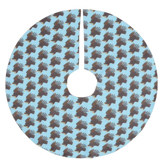 Goudarend grappige illustratie van cartoon kerstboom rok (Voorkant)