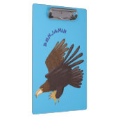 Goudarend grappige illustratie van cartoon klembord (Rechts)