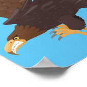 Goudarend grappige illustratie van cartoon poster (Hoek)