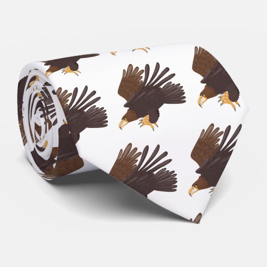 Goudarend grappige illustratie van cartoon stropdas (Opgerold)