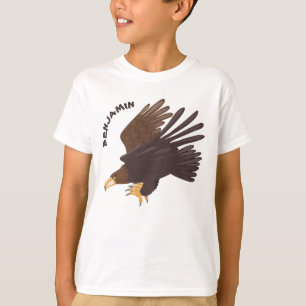 Goudarend grappige illustratie van cartoon t-shirt