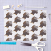 Goudarend grappige illustratie van cartoon tissuepapier (Craft)