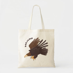 Goudarend grappige illustratie van cartoon tote bag