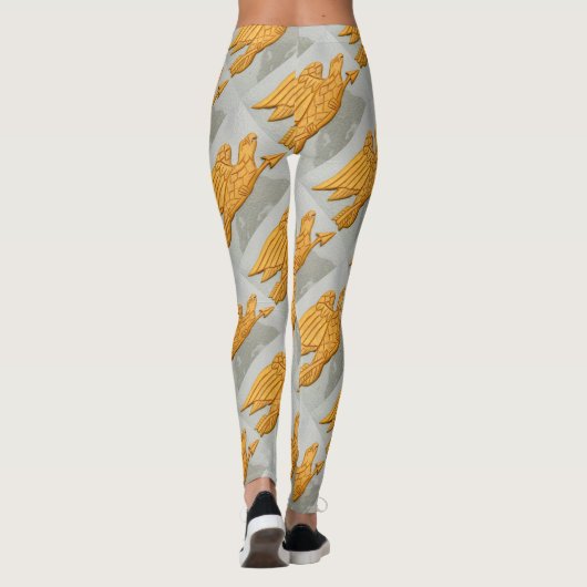goudarenden leggings (Achterkant)