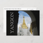 goudbaars briefkaart (Voorkant / Achterkant)