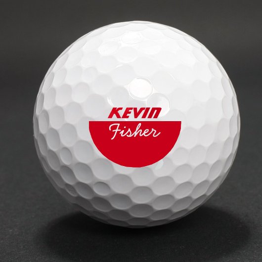 goudbal, gepersonaliseerd golfballen