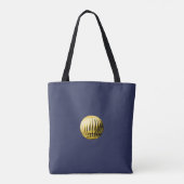 goudbal tote bag (Achterkant)