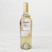 goudballonnen flessenhanger (Op fles)