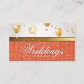 goudballonnen | viering | Evenementen Visitekaartje (Voorkant)