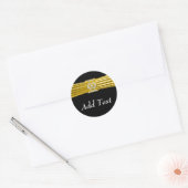  goudband ronde sticker (Envelop)