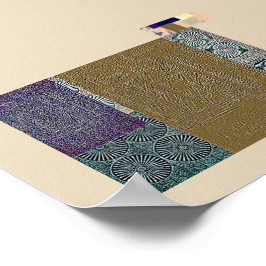 Goudbank Poster (Hoek)