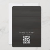 goudbanner Eenvoudige QR-code voor bangbanner Kaart (Achterkant)