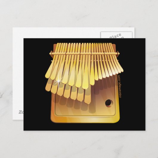 goudbera briefkaart (Voorkant / Achterkant)