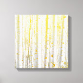 Goudberkenbos Canvas Afdruk (Voorkant)