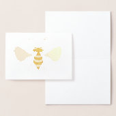 Goudbijen Folie Kaarten (Display)