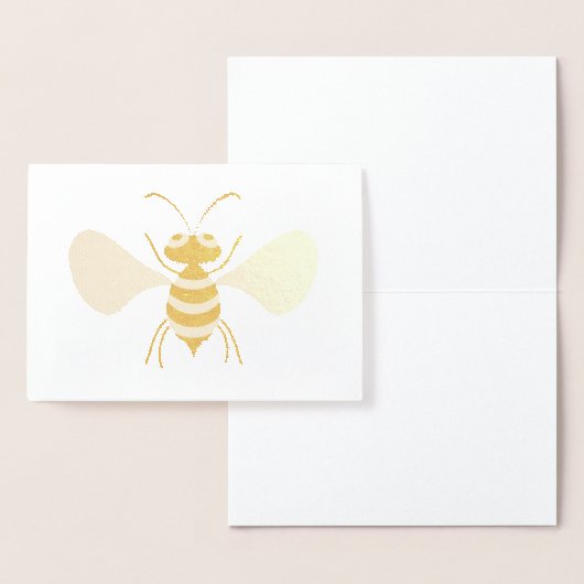 Goudbijen Folie Kaarten (Display)