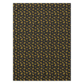 Goudbijen op zwart tafelkleed (Voorkant)