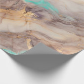 goudblaadje cadeaupapier (Hoek)