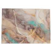 goudblaadje groot cadeauzakje (Achterkant)