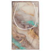 goudblaadje klein cadeauzakje (Achterkant)