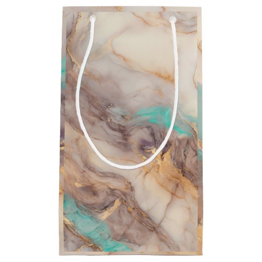 goudblaadje klein cadeauzakje (Voorkant)