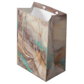 goudblaadje medium cadeauzakje (Voorkant Gekanteld)