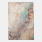 goudblaadje theedoek (Verticaal)