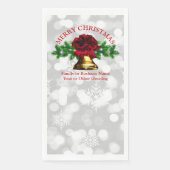 Goudblaasbalken met kerstmis servet (Voorkant)