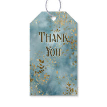 Goudblad en teal patroon botanische goudaccenten