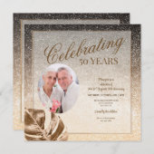 Goudblad Foto Kaart (Voorkant / Achterkant)