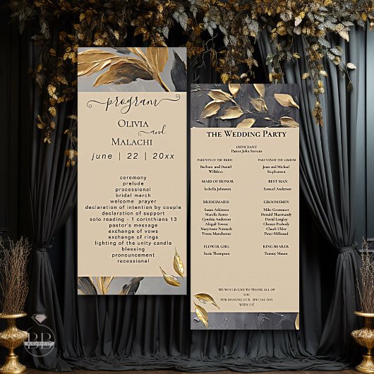 Goudblad Impasto Noir