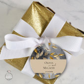 Goudblad Impasto Noir Bedankjes Labels