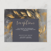 Goudblad Impasto Noir Informatiekaartje (Voorkant)