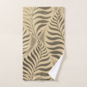 Goudbladig motief bad handdoek (Handdoek)